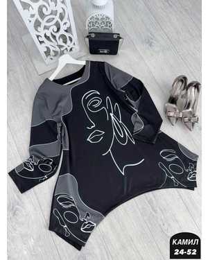 КОФТОЧКА ТКАНЬ ТРИКОТАЖ