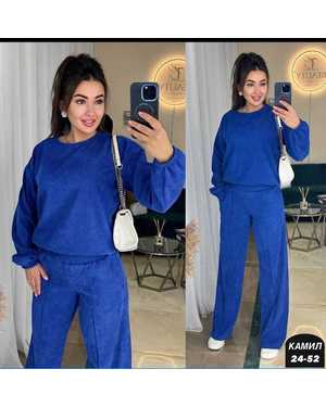 ЖЕНСКИЙ КОСТЮМ ДВОЙКА ТКАНЬ МИКРО ВЕЛЬВЕТ