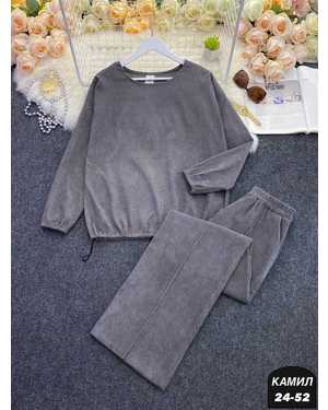 ЖЕНСКИЙ КОСТЮМ ДВОЙКА ТКАНЬ МИКРО ВЕЛЬВЕТ