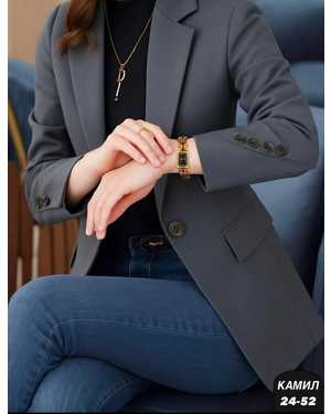 ПИДЖАК ТКАНЬ БАРБИ С ПОДКЛАДКОЙ