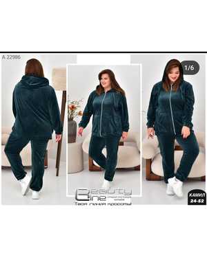 КОСТЮМ ДВОЙКА ТКАНЬ ВЕЛЮР