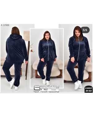 КОСТЮМ ДВОЙКА ТКАНЬ ВЕЛЮР