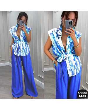 ЖЕНСКИЙ КОСТЮМ ДВОЙКА ТКАНЬ ЛАЙТ