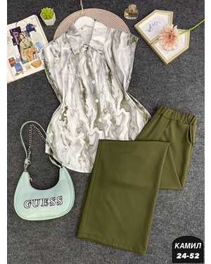 ЖЕНСКИЙ КОСТЮМ ДВОЙКА ТКАНЬ ЛАЙТ