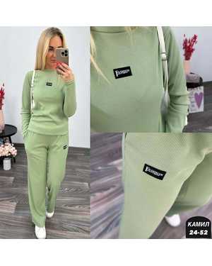 ЖЕНСКИЙ КОСТЮМ ДВОЙКА ТКАНЬ ЛАПША