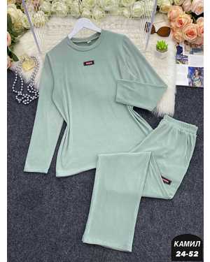 ЖЕНСКИЙ КОСТЮМ ДВОЙКА ТКАНЬ ЛАПША