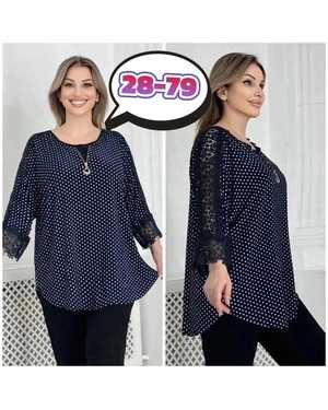 Женская блузка ткань масло в размер