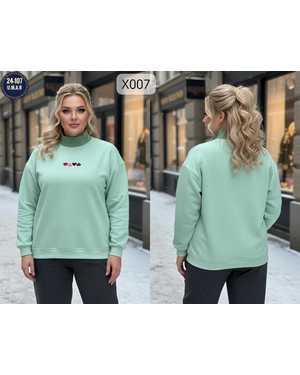 ТОЛСТОВКА ТКАНЬ ДВУХНИТКА С НАЧЁСОМ