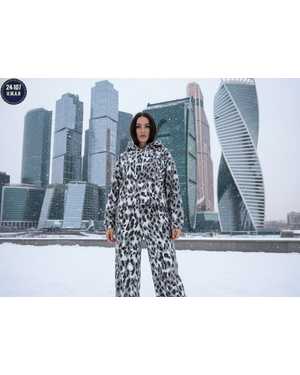 ЖЕНСКИЙ КОСТЮМ ДВОЙКА ТКАНЬ ФЛИС С НАЧЁСОМ