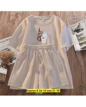 ЖЕНСКИЙ КОСТЮМ ТКАНЬ ХЛОПОК