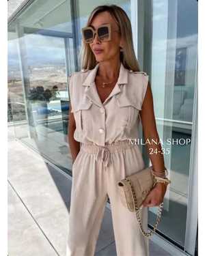 ЖЕНСКИЙ КОСТЮМ ДВОЙКА ТКАНЬ ЖАТКА