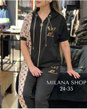 ЖЕНСКИЙ КОСТЮМ ДВОЙКА ТКАНЬ ПЛОТНЫЙ ТРИКОТАЖ