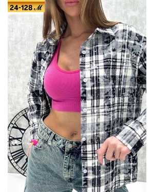 РУБАШКА ТКАНЬ КИТАЙ С СТРАЗАМИ