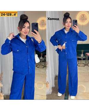 ЖЕНСКИЙ КОСТЮМ ДВОЙКА ТКАНЬ ВЕЛЬВЕТ