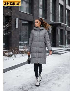 КУРТКА ТКАНЬ БАЛОНОВЫЙ С ПОДКЛАДКА, НАПОЛНИТЕЛЬ ХОЛЛОФАЙБЕР