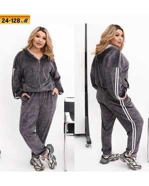 ЖЕНСКИЙ КОСТЮМ ДВОЙКА ТКАНЬ ВЕЛЬВЕТ