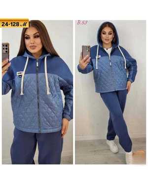 ЖЕНСКИЙ КОСТЮМ ДВОЙКА ТКАНЬ ФЛИС + СИНТИПОН