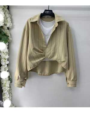 ЖЕНСКИЙ КОСТЮМ ДВОЙКА ТКАНЬ Х/Б, ТРИКОТАЖ