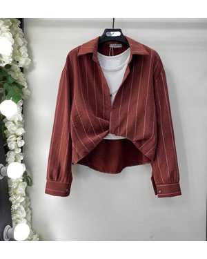 ЖЕНСКИЙ КОСТЮМ ДВОЙКА ТКАНЬ Х/Б, ТРИКОТАЖ