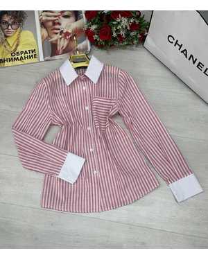 РУБАШКА В РАЗМЕР ТКАНЬ ЛЕН Х/Б