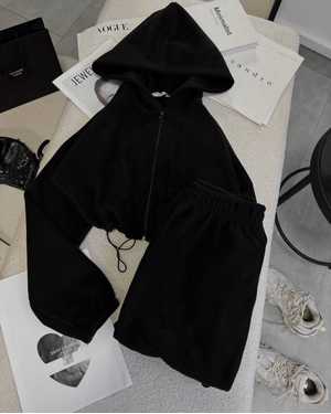 ЖЕНСКИЙ КОСТЮМ ТКАНЬ ДВУХСТОРОННИЙ ФЛИС