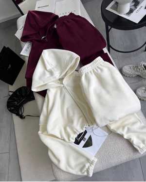 ЖЕНСКИЙ КОСТЮМ ТКАНЬ ДВУХСТОРОННИЙ ФЛИС