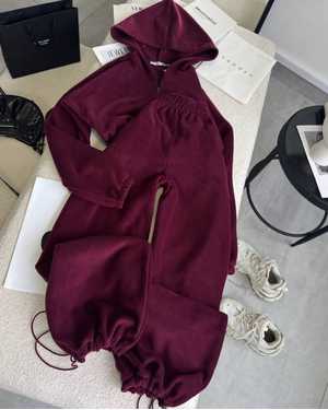 ЖЕНСКИЙ КОСТЮМ ТКАНЬ ДВУХСТОРОННИЙ ФЛИС