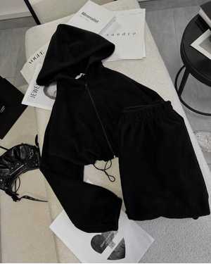 ЖЕНСКИЙ КОСТЮМ ТКАНЬ ДВУХСТОРОННИЙ ФЛИС