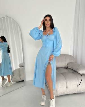 ПЛАТЬЕ В РАЗМЕР ТКАНЬ БЕНГАЛИН