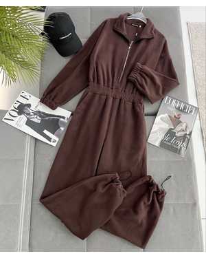 КОМБИНЕЗОН В РАЗМЕР ТКАНЬ ДВУХСТОРОНЫЙ ТЁПЛЫЙ ФЛИСС