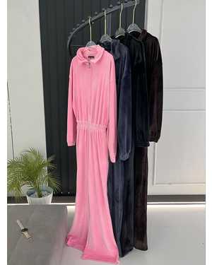 КОМБИНЕЗОН В РАЗМЕР ТКАНЬ БАМБУК ТЁПЛЫЙ