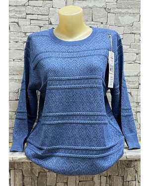 СВИТЕР ТКАНЬ 65% COTTON, 35% POLYESTER