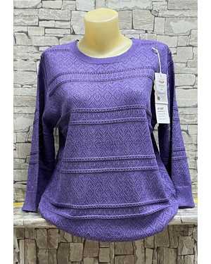 СВИТЕР ТКАНЬ 65% COTTON, 35% POLYESTER