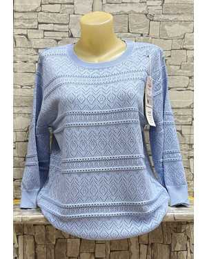 СВИТЕР ТКАНЬ 65% COTTON, 35% POLYESTER