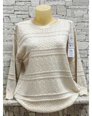 СВИТЕР ТКАНЬ 65% COTTON, 35% POLYESTER