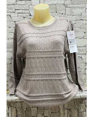 СВИТЕР ТКАНЬ 65% COTTON, 35% POLYESTER