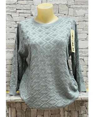 СВИТЕР ТКАНЬ 65% COTTON, 35% POLYESTER