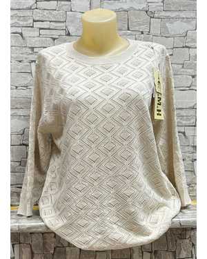 СВИТЕР ТКАНЬ 65% COTTON, 35% POLYESTER