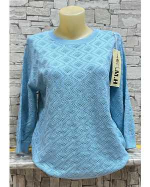 СВИТЕР ТКАНЬ 65% COTTON, 35% POLYESTER