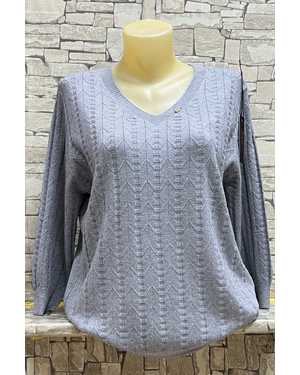 КОФТА ТКАНЬ 70% COTTON, 20% CASHMERE, 10% ELASTANE