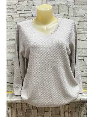 КОФТА ТКАНЬ 70% COTTON, 20% CASHMERE, 10% ELASTANE