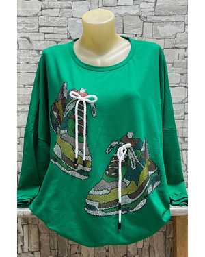 КОФТА ТКАНЬ 95% COTTON, 5% SPANDEX