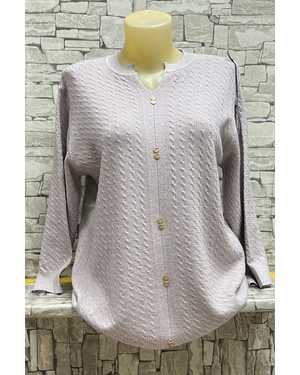 КОФТА ТКАНЬ 70% COTTON, 20% CASHMERE, 10% ELASTANE