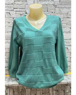 КОФТА ТКАНЬ 70% COTTON, 20% CASHMERE, 10% ELASTANE