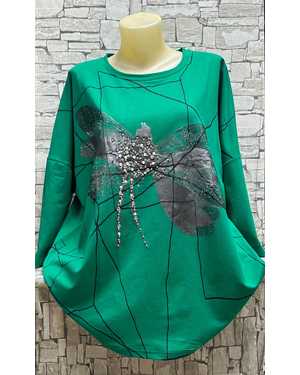 КОФТА ТКАНЬ 95% ХЛОПОК 5% СПАНДЕКС