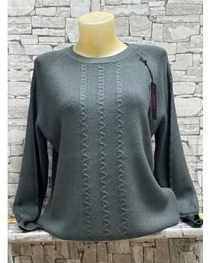 СВИТЕР ТКАНЬ 70% ХЛОПОК, 20% КАШЕМИР, 10% ЭЛАСТАН