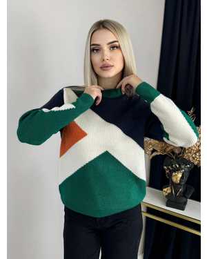 СВИТЕР ТКАНЬ 48% КАШЕМИР, 29% ШЕРСТЬ, 18% ХЛОПОК, 5% ЭЛАСТАН