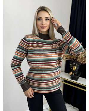 СВИТЕР ТКАНЬ 48% CASHMERE, 29% WOOL, 18% COTTON, 5% ELASTANE