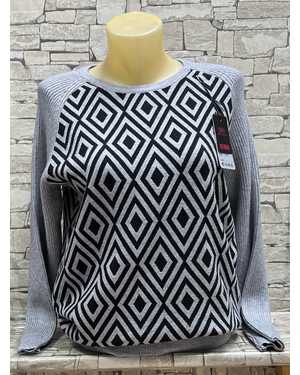 СВИТЕР ТКАНЬ 70% ХЛОПОК, 20% КАШЕМИР, 10% ЭЛАСТАН