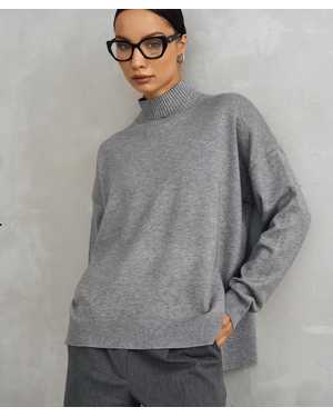 СВИТЕР ТКАНЬ 48% CASHMERE, 29% WOOL, 18% COTTON, 5% ELASTANE